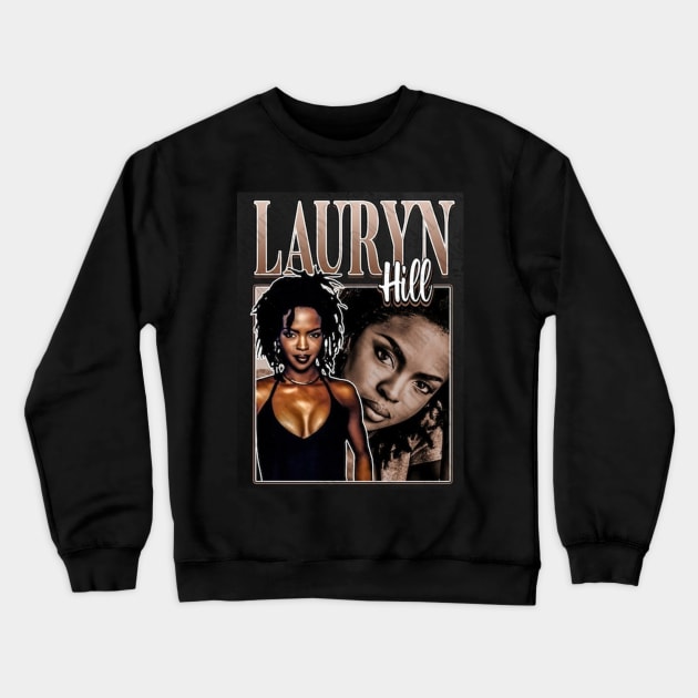 Lauryn Hill Empowering Echoes Crewneck Sweatshirt by anyone heart